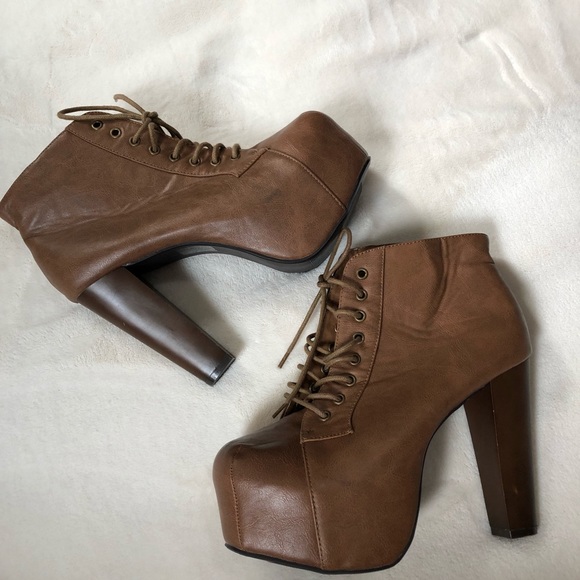 Speed Limit 98 Shoes - Speed limit 98 bootie heels size 9